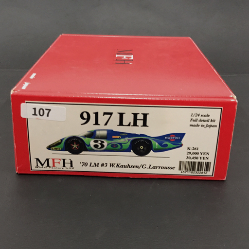 モデルファクトリーヒロ 1:24 917LH ’70 LM ＃3 W.kauhsen:G:Larrousse